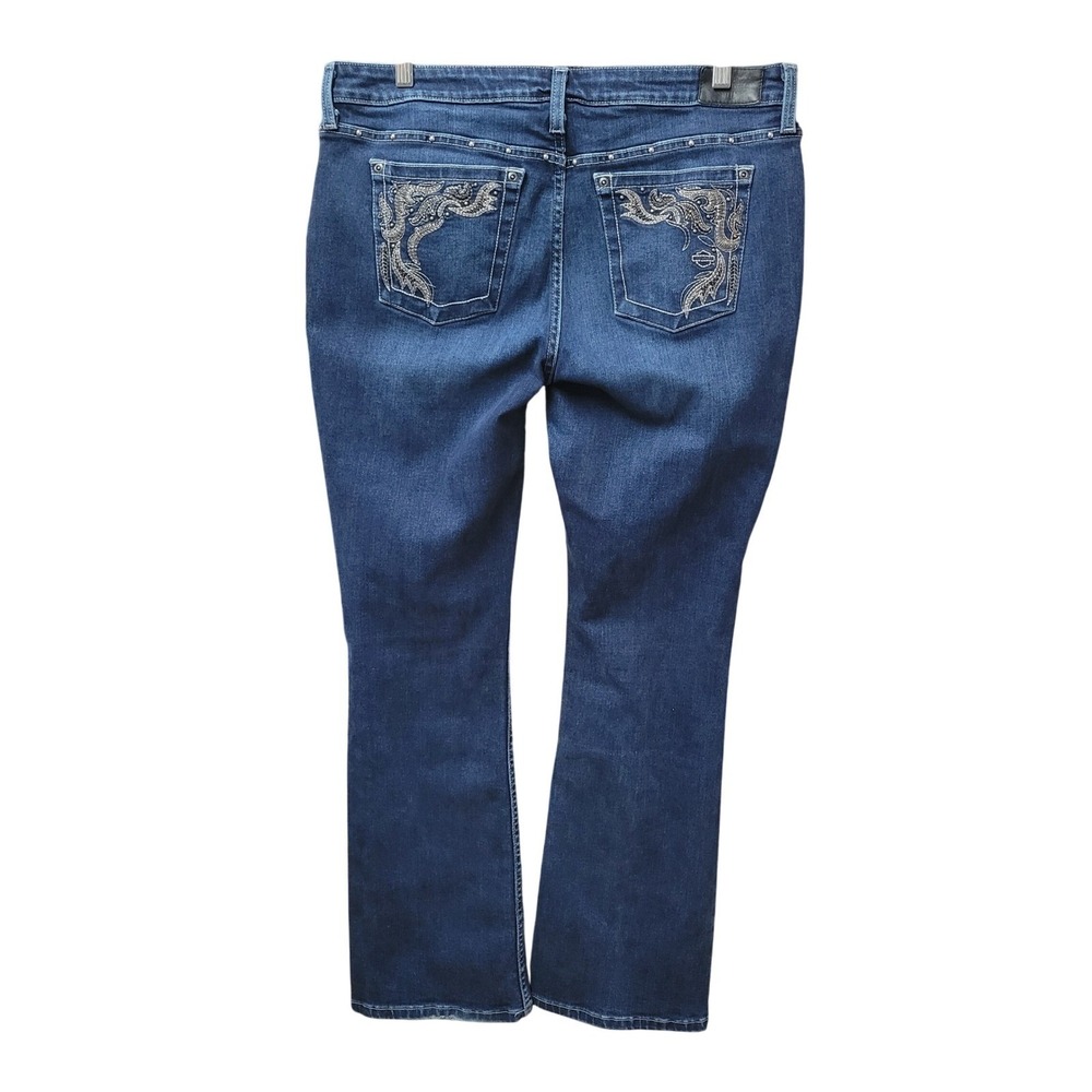 Harley-Davidson Dark Blue Women’s Boot Cut Jeans